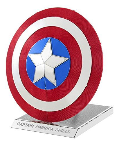 Cover for Metal Earth · Fascinations Metal Earth Marvel Captain Americas Shield 3d Metal Model Kit (MERCH) (2018)