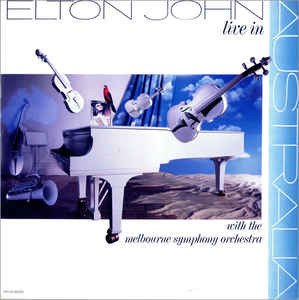 Cover for Elton John · Live in Australia (LP) (2001)
