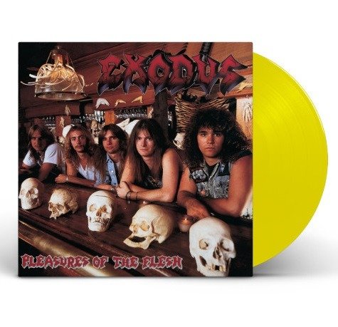 Cover for Exodus · Pleasures Of The Flesh (Red Opaque Vinyl) (VINIL) (2019)