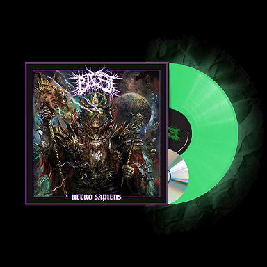 Cover for BAEST · Necro Sapiens (Glow In The Dark Vinyl) (LP/CD) (2021)