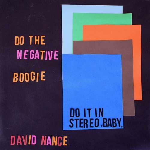 Cover for David Nance · Negative Boogie (LP) (2017)