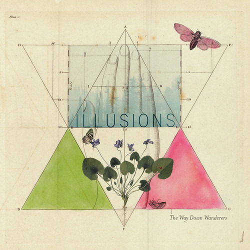 Cover for Way Down Wanderers · Illusions (Clear Vinyl) (LP) (2019)