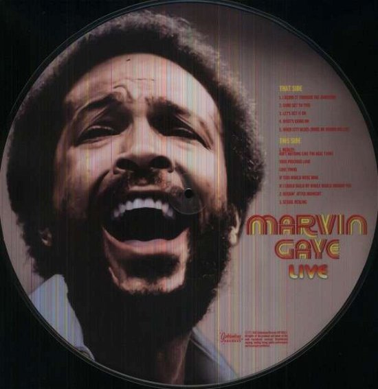 Cover for Marvin Gaye · Live (LP) [Limited edition] (2012)