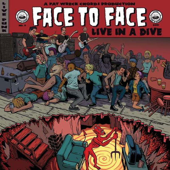 Cover for Face To Face · Live In A Dive (LP) (2019)