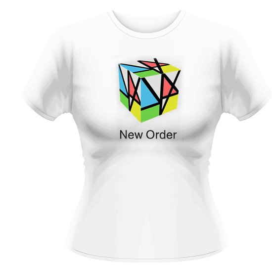Cover for New Order · Rubix (T-shirt) [size L] [White edition] (2015)