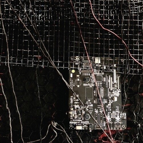 Cover for Merzbow &amp; Prurient · Black Crows Cyborg (LP) [Deluxe edition] (2021)