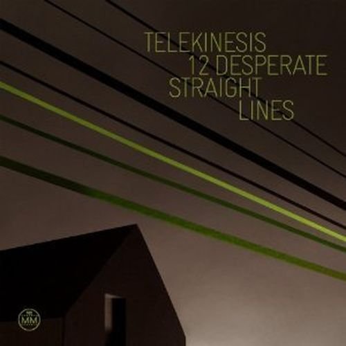 Cover for Telekinesis · 12 Desperate Straight Lines (LP) (2011)