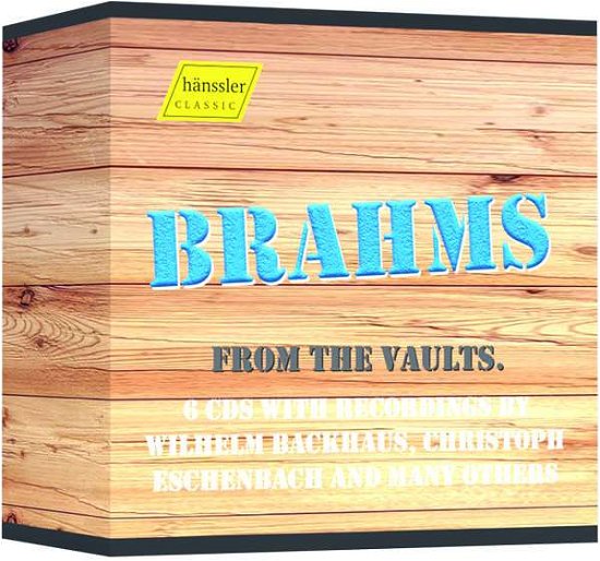Cover for Johannes Brahms (1833-1897) · Brahms-Aufnahmen von Hänssler Classic (Exklusiv-Set für jpc) (CD)