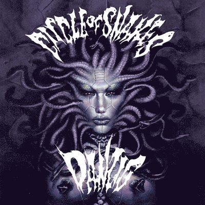 Cover for Danzig · Circle of Snakes - Black / White / Purple Splatter (LP) (2023)