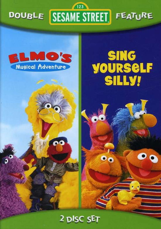 Cover for DVD · Sesame Street: Elmo's Musical Adventure / Sing Yourself Silly! - Double Feature (DVD) (2008)