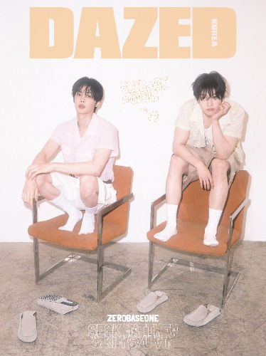 Cover for ZEROBASEONE · Dazed Korea July 2025 (Magazine) [SEOK MATTHEW &amp; KIM GYU VIN edition] [C Version] (2025)