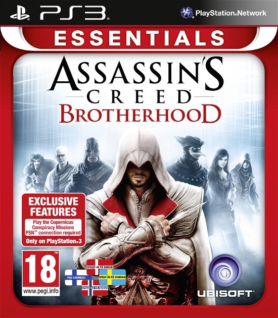 Cover for Spil-playstation 3 · Assassin's Creed Brotherhood (Essentials) (PS3) (2013)