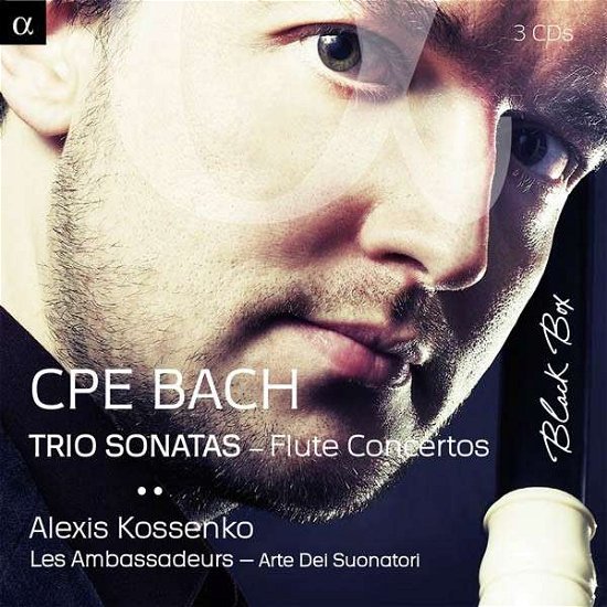 Cover for Bach / Kossenko / Les Ambassadeurs · Trio Sons-flute Cons (CD) (2014)