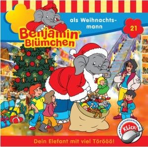 Cover for Benjamin Blümchen · Folge 021:...als Weihnachtsmann (CD) (1997)