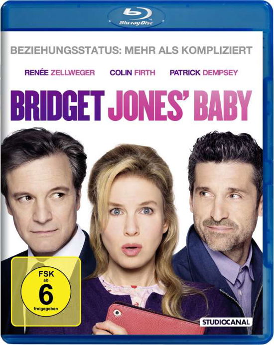 Cover for Zellweger,renee / Firth,colin · Bridget Jones' Baby (Blu-ray) (2017)