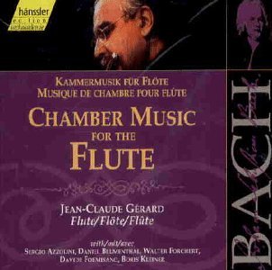 Cover for Jean-claude Gérard · BACH: Kammermusik für Flöte (CD) (1999)