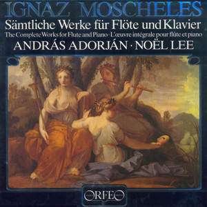 Cover for Adorjan / Lee · Werke Fur Flote Und Klavier (LP) (1983)