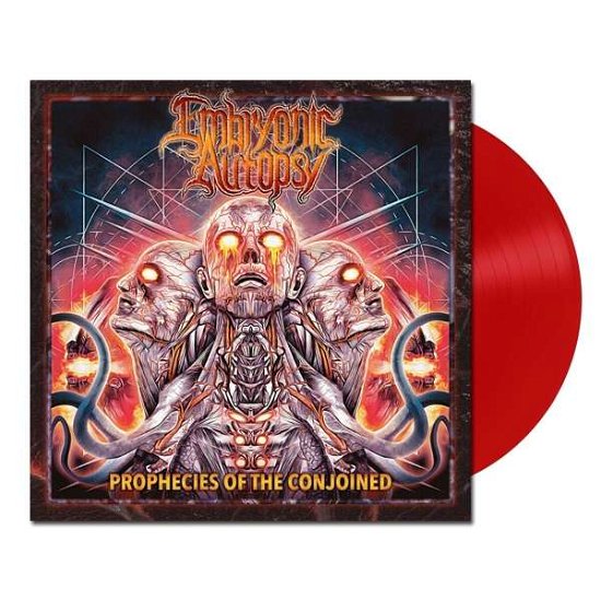 Cover for Embryonic Autopsy · Prophecies of the Conjoined (Ltd.red Vinyl) (LP) (2022)