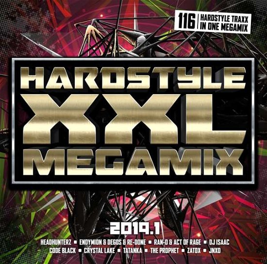 Cover for Hardstyle Xxl Megamix 2019.1 / Various (CD) (2019)