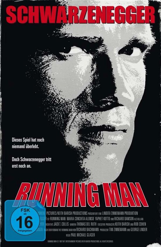 Cover for Arnold Schwarzenegger · Running Man-limited Retro-edition (Blu-ray) (2018)