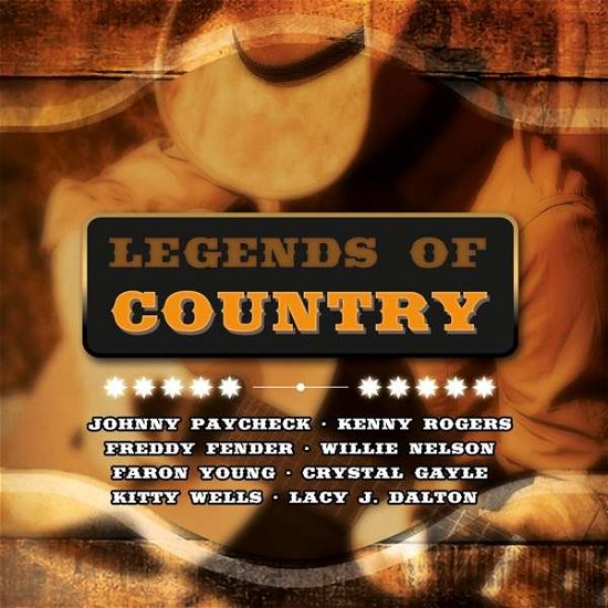 Cover for Various Artists · Legends of Country (CD) (2019)