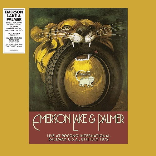 Live At INTERNATIONAL RACEWAY, LONG POND, USA, 9TH JULY 1972 - Emerson, Lake & Palmer - Musik - BMG RIGHTS MANAGEMENT - 4050538455212 - 13 april 2019