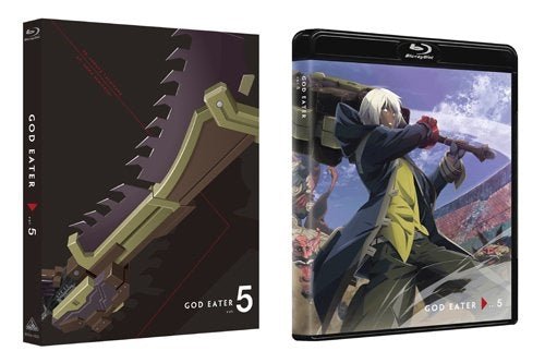Cover for Bandai Namco Entertainment · God Eater Vol.5 &lt;limited&gt; (MBD) [Japan Import edition] (2016)