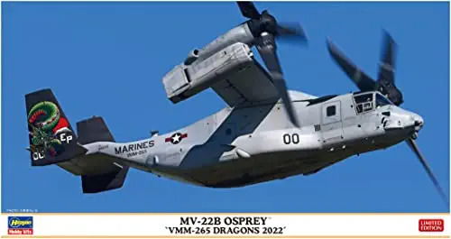 Cover for Hasegawa · 1/72 Mv-22b Osprey Vmm-265 Dragons 2022 02421 (3/23) * (N/A)