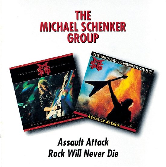 Cover for Michael Schenker Group · Assault Attack / Rock Will (CD) (1996)