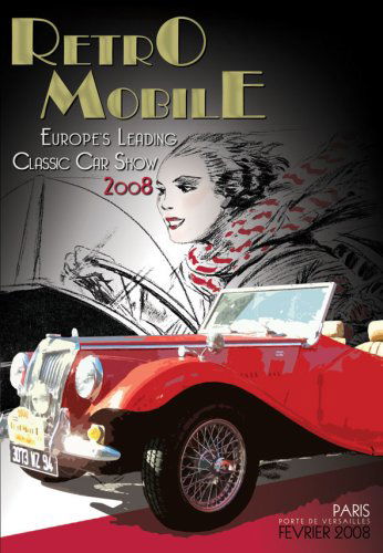 Cover for Retro Mobile 2008 · Retromobile 2008 (Europes Leading Calssic Car Show) (DVD) (2008)