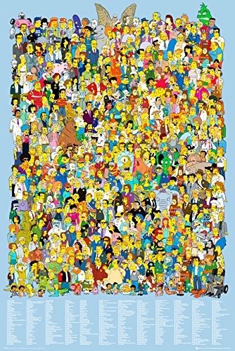 Cover for Simpsons · Simpsons (The) - Cast 2012 (Poster Maxi 61x91,5 Cm) (Legetøj)