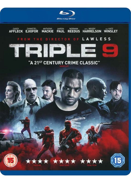 Cover for Triple 9 (Blu-ray) (2016)