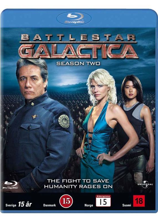 Cover for Battlestar Galactica · Battlestar Galactica - Season Two -brdvd- (DVD) (2017)