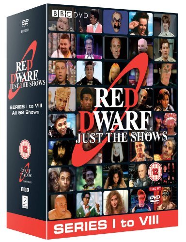 Cover for Red Dwarf Just the Shows S18 Bxst · Red Dwarf Series 1 to 8 (DVD) (2009)