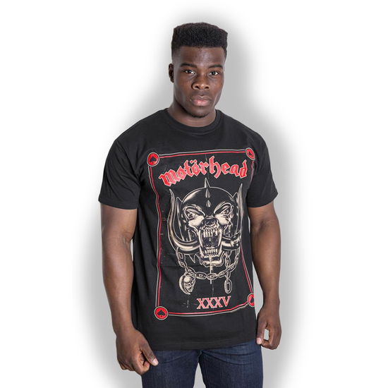 Motorhead Unisex T-Shirt: Anniversary (Propaganda) - Motörhead - Merchandise - Global - Apparel - 5055295347212 - 