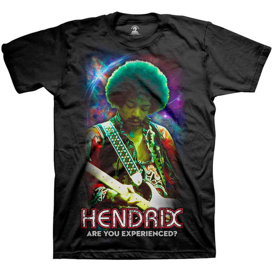 Cover for The Jimi Hendrix Experience · Jimi Hendrix Unisex T-Shirt: Cosmic (Black) (T-shirt) [size S] [Black - Unisex edition] (2023)