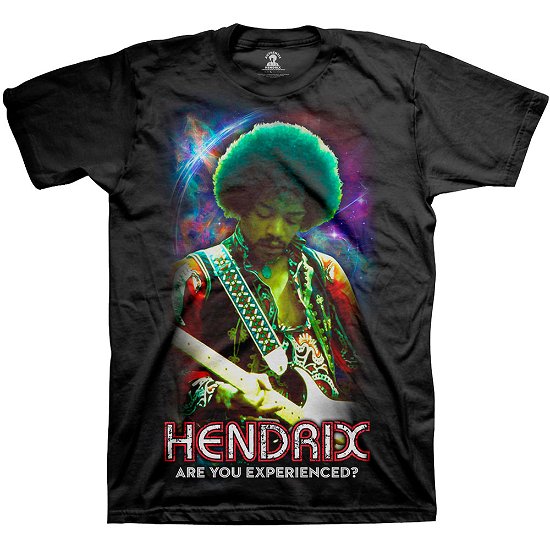 Cover for The Jimi Hendrix Experience · Jimi Hendrix Unisex T-Shirt: Cosmic (T-shirt) [size S] [Black - Unisex edition]