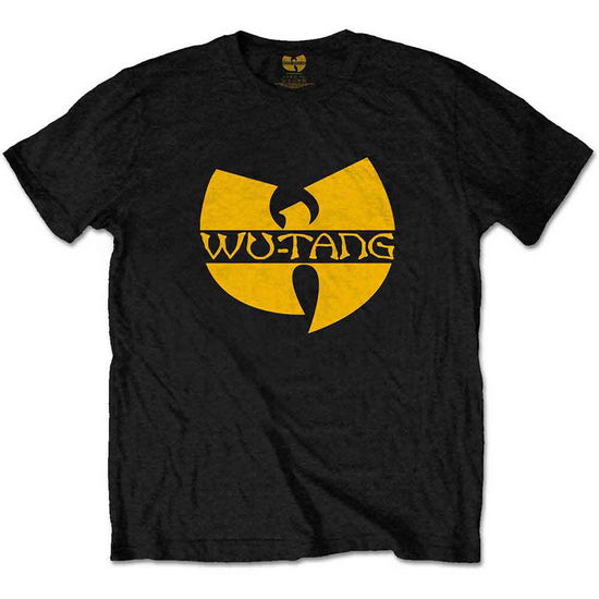 Cover for Wu-Tang Clan · Wu-Tang Clan Kids T-Shirt: Logo (Black) (5-6 Years) (T-shirt) [size 5-6yrs] [Black - Kids edition] (2024)