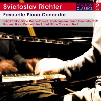 Favourite Piano Concertos - Sviatoslav Richter - Musiikki - MAJOR CLASSICS - 5060294540212 - torstai 24. tammikuuta 2013