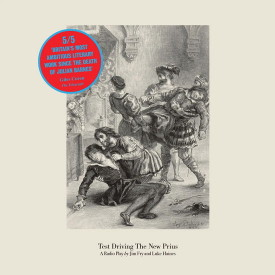 Cover for Jim Fry and Luke Haines · Test Driving The New Prius: A Radio Play by Jim Fry and Luke Haines (LP) [RSD 2025 edition] (2025)