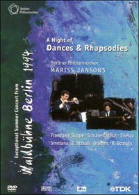 A Night of Dances & Rhapsodies - Berliner Phiharmoniker Mariss Jansons - Movie - Film - : ? Intgral Distribution - 5450270006212 - 