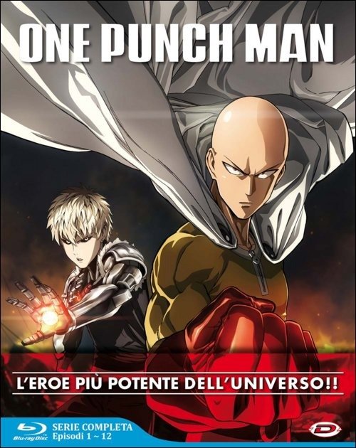Cover for One Punch Man · The Complete Series Box (Eps 01-12) (3 Blu-Ray) (Blu-ray)
