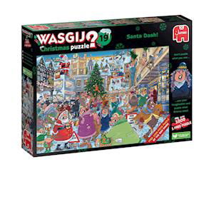 Wasgij Christmas 19 - Santa Dash (2x1000 Stukjes) - Wasgij Christmas 19 - Marchandise - Jumbo - 8710126000212 - 