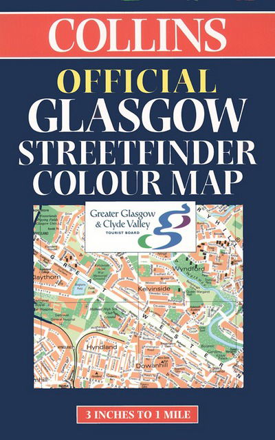 Cover for Not Known · Official Glasgow Streetfinder Colour Map (Map) (1998)