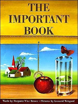 Cover for Jean Little · The important book (Book) [Library ed edition] (1949)