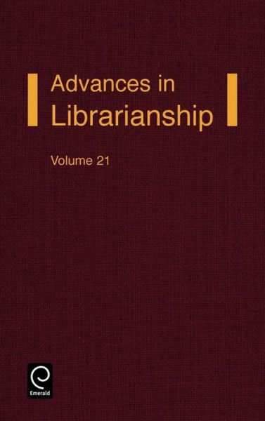 Cover for Irene Godden · Advances in Librarianship - Advances in Librarianship (Hardcover Book) (1997)