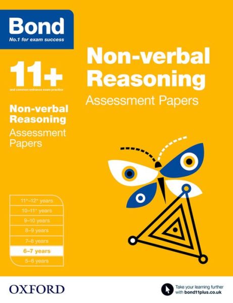 Cover for Alison Primrose · Bond 11+: Non-verbal Reasoning: Assessment Papers: 6-7 years - Bond 11+ (Paperback Book) (2015)