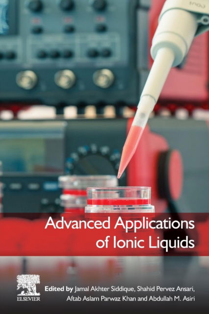 Cover for Advanced Applications of Ionic Liquids (Paperback Book) (2022)