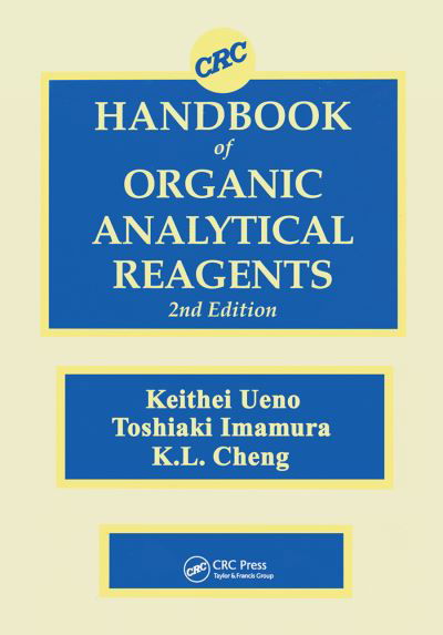 Cover for Kuang Lu Cheng · CRC Handbook of Organic Analytical Reagents (Taschenbuch) (2019)