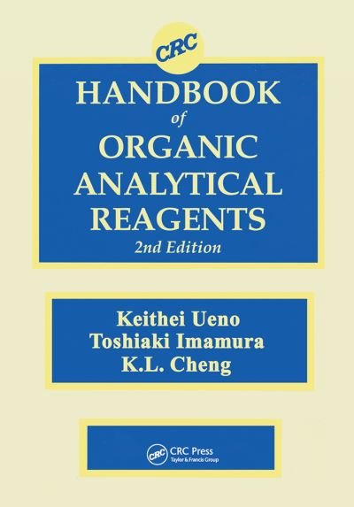 Cover for Kuang Lu Cheng · CRC Handbook of Organic Analytical Reagents (Paperback Bog) (2019)